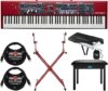 Nord Stage 4 88-Key Fully-Weighted Keyboard Bundle