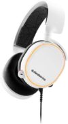 SteelSeries SteelSeries Arctis 5 – RGB Illuminated Gaming Headset With DTS Headphone: X v2.0 Surround – For PC And PS5/PS4 – White