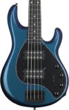 Ernie Ball Music Man StingRay 5 HH Bass Guitar – Sapphire