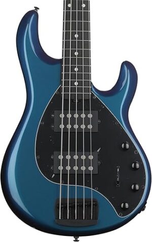 Ernie Ball Music Man StingRay 5 HH Bass Guitar – Sapphire