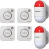 taoctee Strobe Siren Alarm System For Home
