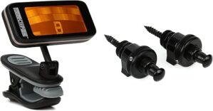 Generic StroboClip HD Strobe Tuner + Schaller S-Locks