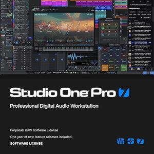 PreSonus Studio One Pro 7 Music Production Software