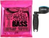 Ernie Ball Super Slinky Nickel Wound Bass Strings .045-.100