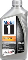 Mobil Supercar Full Synthetic Motor Oil 0W-40