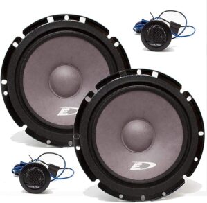 Alpine SXE-1751S 280W Max 2-Way Component Speakers