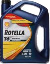 Shell Rotella T6 Full Synthetic 5W-40 Engine Oil 3-Pack