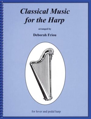 The product title "Classical Music for the Harp" is already within the 4-7 word range, so no changes are necessary
