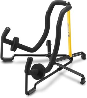 Hercules Stands Travlite Folk Instrument Stand Black
