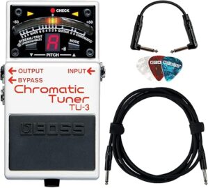 BOSS TU-3 Chromatic Tuner Pedal Bundle