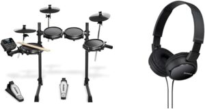 Alesis Turbo Mesh Kit – Electric Drum Set & Sony ZX Series Headphones MDR-ZX110