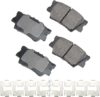 Akebono Ultra-Premium Ceramic Rear Disc Brake Pads ACT1212A