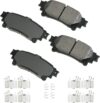 Akebono Ultra-Premium Ceramic Rear Disc Brake Pads ACT1391A