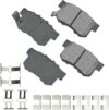 Akebono Ultra-Premium Ceramic Rear Disc Brake Pads ACT537A