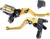 MRELC Universal Motorcycle Handlebar Brake Master Cylinder Set