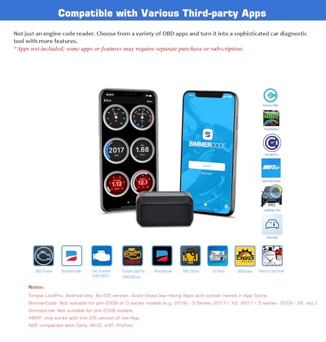 Veepeak OBDCheck BLE Bluetooth OBD II Scanner - Image 2