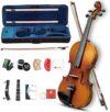 Vangoa Violin Starter Kit With Premium Ebony Fittings