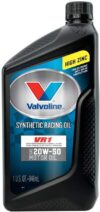 Valvoline VR1 SAE 20W-50 Racing Motor Oil