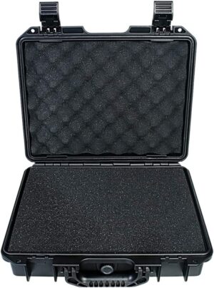 AxiGear Waterproof Hard Case With Foam Insert