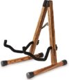 SNIGJAT Wood Guitar Stand With Padded Foam