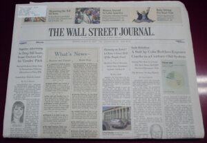 WSJ, The Wall Street Journal by Author's Name