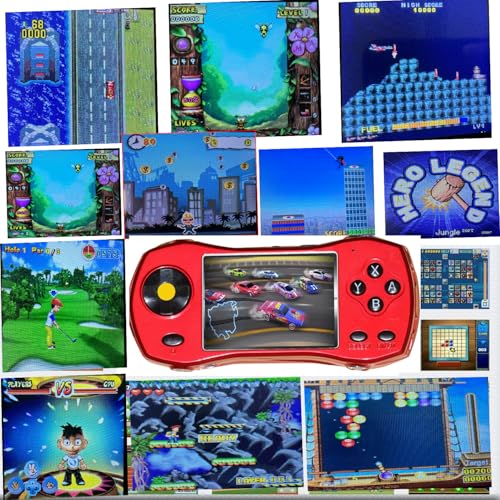 YOROSY Handheld Game Console For Kids Preloaded 200+ Retro Video Games, Portable Gaming Player With Rechargeable Battery 3.0" LCD Screen, Mini Arcade Electronic Toy Gifts For Boys - Image 2