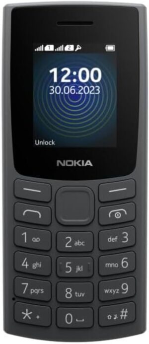 Nokia 105 4G Dual SIM Charcoal Mobile