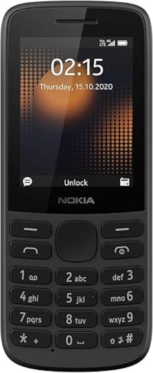 Nokia 215 GSM Mobile Phone 4G Black