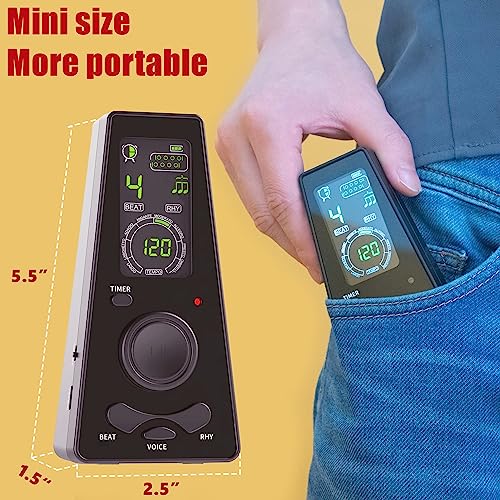 AUPHY Metronome With LED Screen, Precise Beat - Image 2