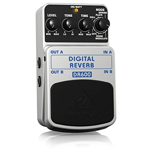 Behringer DR600 Digital Stereo Reverb Pedal - Image 3