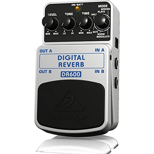 Behringer DR600 Digital Stereo Reverb Pedal - Image 2