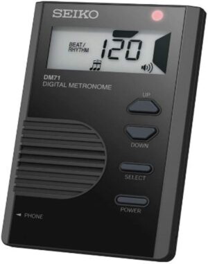 SEIKO DM71B Pocket Size Digital Metronome
