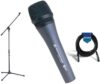 Sennheiser E 835 Dynamic Vocal Microphone Bundle