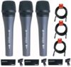 Sennheiser E 835 Dynamic Vocal Stage Microphone Bundle