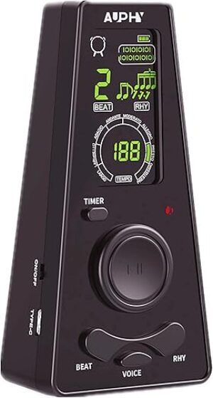 AUPHY Metronome With LED Screen, Precise Beat