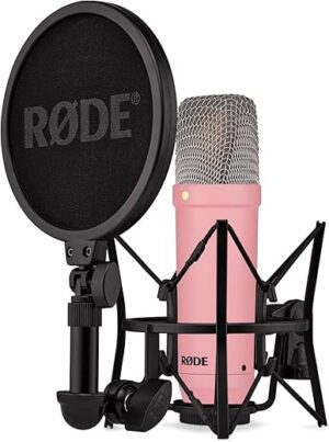 Rode NT1 Signature Series Condenser Microphone (Pink)
