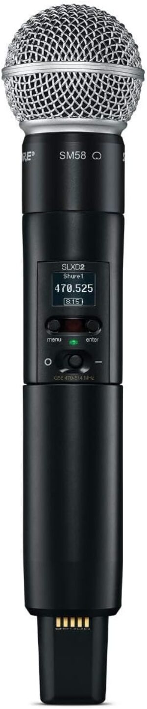 Shure SLXD2/SM58 Handheld Transmitter With SM58