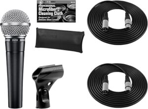 The Imaging World SM58-LC Cardioid Dynamic Microphone Bundle