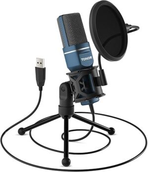 TONOR USB Cardioid Condenser Mic With Stand