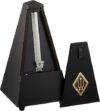 Wittner Wood Case Black Metronome With Bell 816M