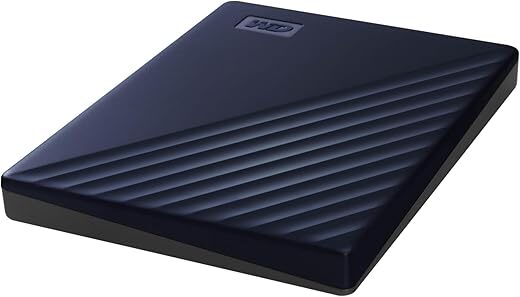 WD 2TB My Passport Portable External Hard Drive – WDBA2D0020BBL-WESN