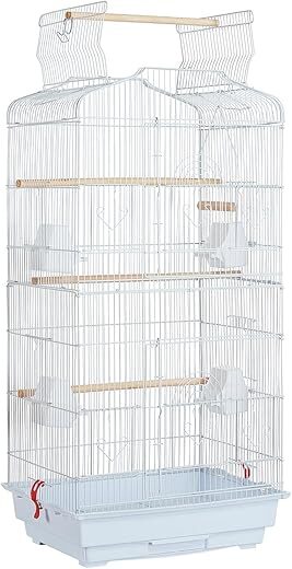 Yaheetech 41-Inch Portable Hanging Bird Cage