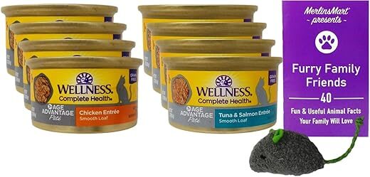 MerlinsMart Age Advantage Senior Cat Food Bundle