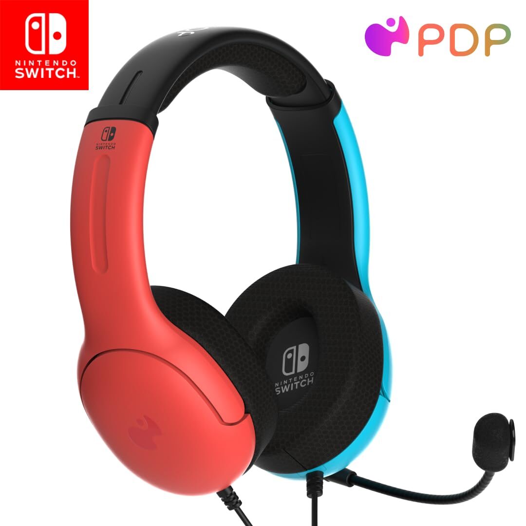 PDP Airlite Stereo Headset For Nintendo Switch