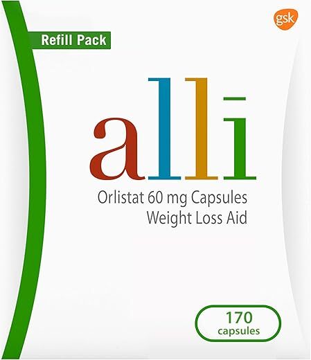 Alli Diet Orlistat Capsules