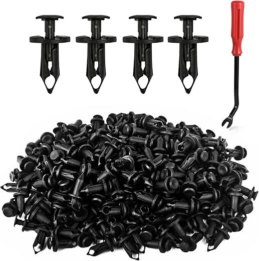 UNIGT ATV UTV Fastener Rivets Push Pin 150pcs