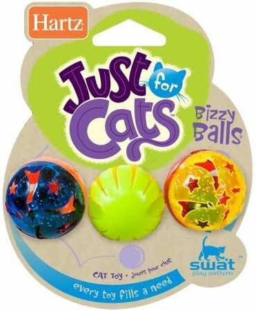 Hartz Bizzy Balls Cat Toy For Cats