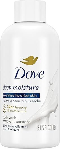 Dove Body Wash Deep Moisture For Dry Skin 3 oz