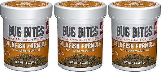 Fluval Bug Bites Goldfish Formula, 3 Pack