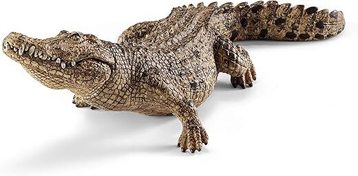 Schleich Crocodile Toy Figurine With Movable Jaw